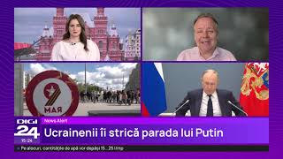 Putin amenință Kievul cu „lovituri masive” înainte de parada de 9 Mai