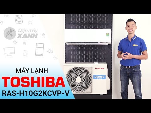 Mais Toshiba Inverter RAS-H10G2KCVP-V - Phong cach mạnh mẽ từ Toshiba |