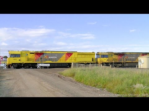 Aurizon 7MP1 Intermodal Container Train (4/11/2017) - PoathTV Australian Railways