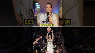 Caitlin's historic night was overshadowed by the exchange between Enes Kanter and Natasha Cloud