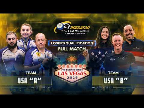 🇺🇸 USA "A" vs USA "B" 🇺🇸 ▸ Predator WPA Teams World Championship 2026