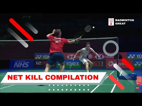 Badminton Net Kill Compilation | Badminton Great Channel