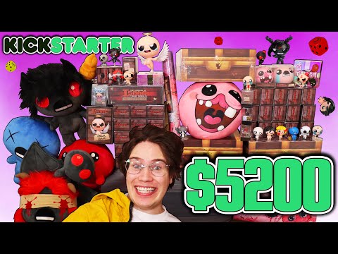 I Pledged $5200 to The Binding of Isaac Kickstarter and this is what I got...