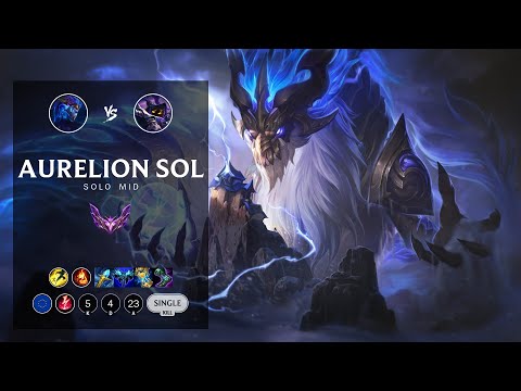 Aurelion Sol Mid vs Veigar - EUW Master Patch 12.10