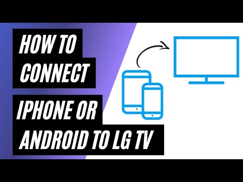 How To Connect iPhone or Android on ANY LG TV