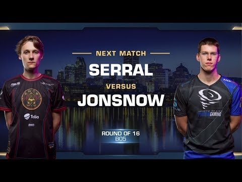 Serral vs JonSnow ZvZ - Round of 16 - WCS Montreal 2018 - StarCraft II