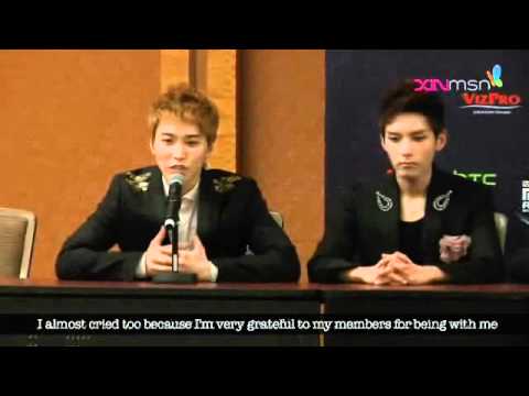 It's tears of happiness for Super Junior!