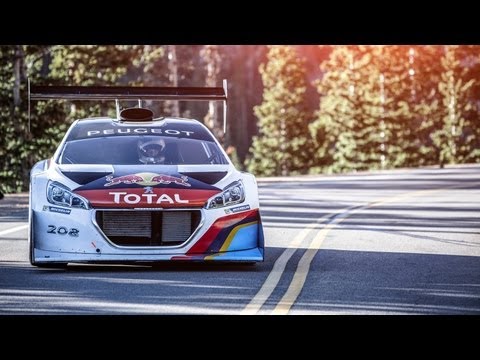Sébastien Loeb & Rhys Millen Pikes Peak Record Runs 2013