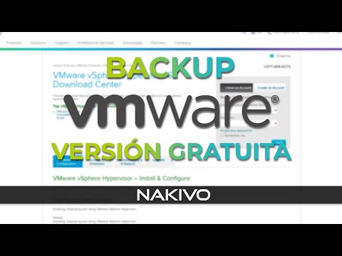 Saca todo el partido de la versión gratuita de VMware con NAKIVO
