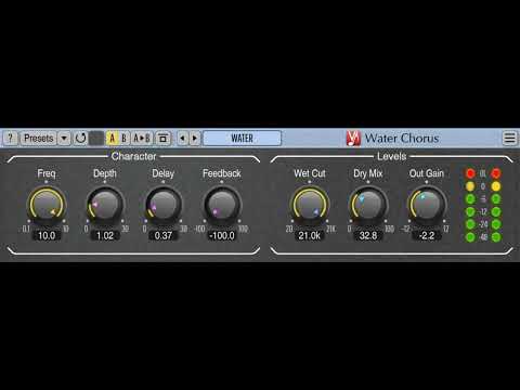 Voxengo releases "Water Chorus" in AAX, AU, VST3, and VST plugin formats for macOS and Windows