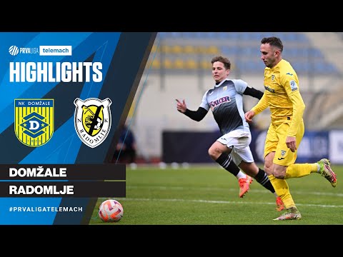 Domžale 3 - 0 Radomlje | 17. krog 2023/24 #PrvaLigaTelemach