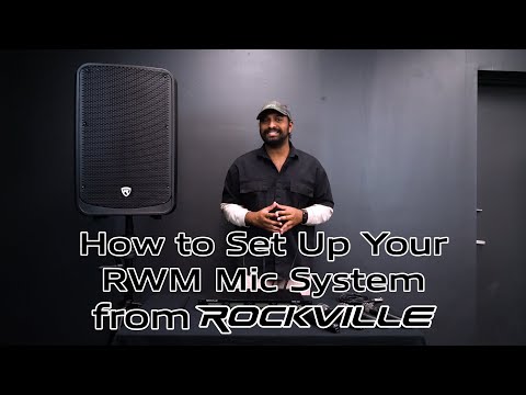 How to Set Up your RWM Mic System (FULL WALKTHROUGH for RWM-3US and RWM-4US Series)