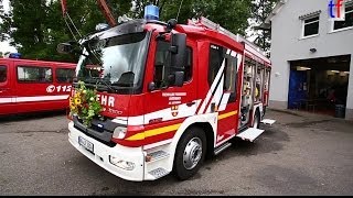 preview picture of video '**BRAND NEW** Mercedes Engine / LF 10/6 Ziegler Z-Cab, FF-Leutenbach, Germany, 29.06.2014.'