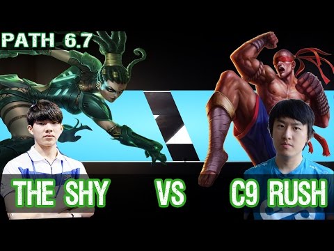 Best nidalee korea- The shy vs c9 rush- leesin, path 6.7, season 6 , game play (20-april-2016)