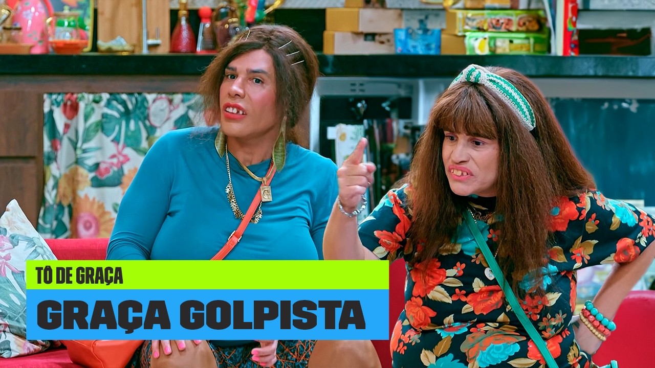 GRAÇA ROUBA O CARTÃO DE CRÉDITO DA BRITI! | Tô de Graça | Temporada 8 | Multishow