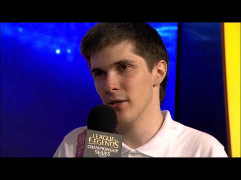 Interview with Alex Ich after Gambit defeated EG in European LCS Playoffs | GamesCom 2013