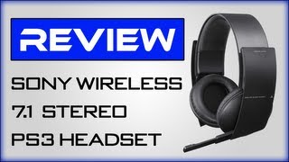 PS3 Gaming Headset - Sony Wireless Stereo Headset