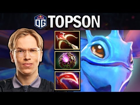 OG.TOPSON PUCK WITH DAMAGE BUILD - DOTA 2 7.23 GAMEPLAY