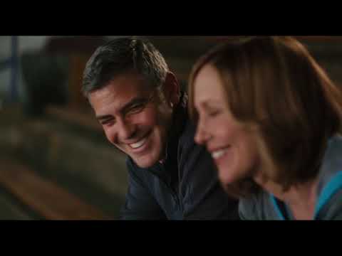 ‘Up in the Air’ trailer still: George Clooney gazes out an airplane window as a soul cover sets the film’s travel mood