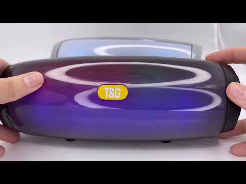 Портативная светящаяся колонка TG-165