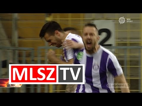 Nemanja Andrics gólja az Újpest FC - DVTK mérkőzésen