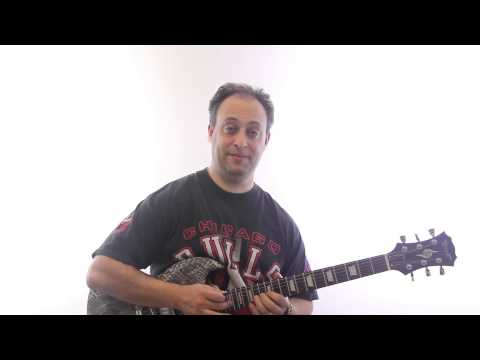 Electric Blues Guitar Lesson - Pentatonic Blues Lick in D - number 5