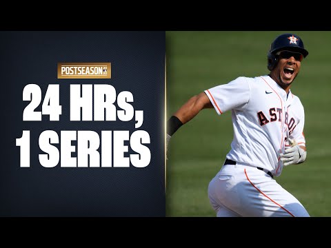 Astros and Athletics combine for 24 HOME RUNS in ALDS, an MLB record!