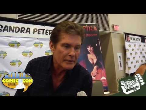 Hasselhoff Talks Kung Fury - 2015 Niagara Falls Comic Con