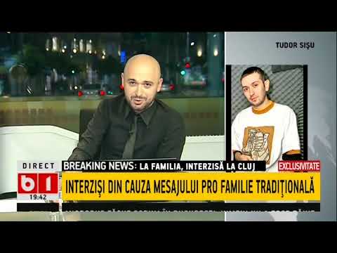 BUNA, ROMANIA- TUDOR SISU, LA FAMILIA INTERZISI DIN CAUZA MESAJELOR PRO FAMILIE
