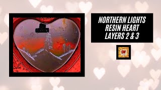 Northern Lights In Epoxy Resin | Layers 2 & 3 | Resin Art | Resin Pouring