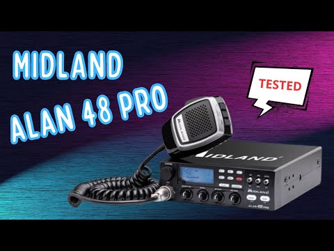 MIDLAND Alan 48 PRO - Unboxing, power & sensitivity test