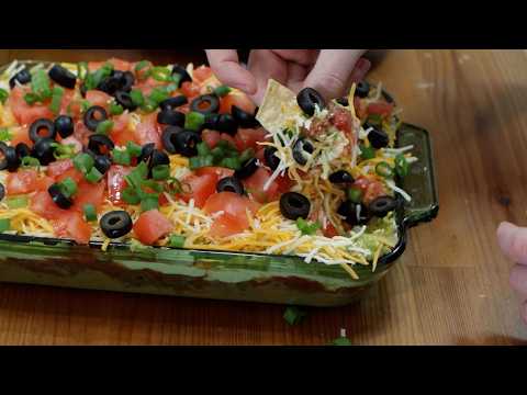 How To Make The Easiest 7 Layer Bean Dip Ever!