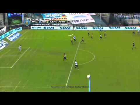 Atajada de Caranta Racing 0 - Central 0 Fecha 18 Torneo Final 2014