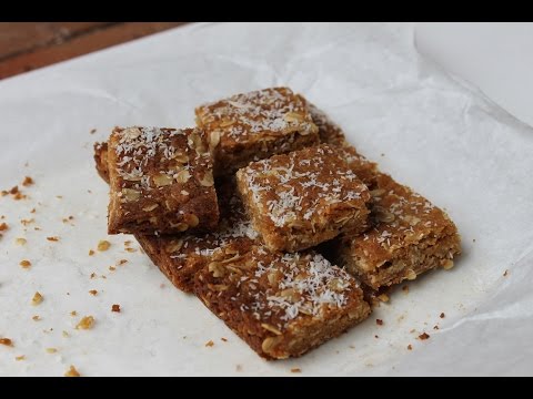 How to make a Anzac slice recipe