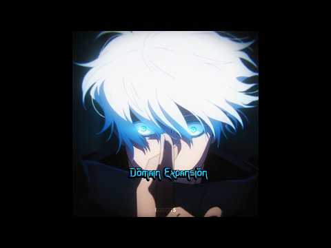 Gojo Domain Expansion | Poster Boy Edit 😎💦 #shortvideo #anime #jjk