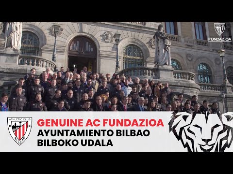 Imagen de portada del video ⚽ Genuine Athletic Club Fundazioa – Recepción en el Ayuntamiento de Bilbao