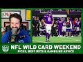 NFL Wild Card Weekend Picks Against the Spread, Best Bets, Gambling Advice I Pick Six Podcast