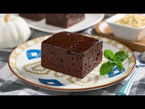 Brownie in  chocolate syrup  | JamilaCuisine