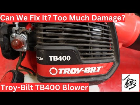 Troy Bilt TB400 Blower Can It Be Repaired Without Breaking the Bank?