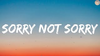 Demi Lovato - Sorry Not Sorry (Lyrics) | Britney Spears, SAYGRACE,...