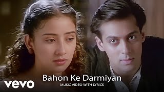 Download lagu Bahon Ke Darmiyan Salman Khan, Manisha Koirala | Alka Yagnik, Hariharan | Khamoshi mp3 Download lagu Bahon Ke Darmiyan Salman Khan, Manisha Koirala | Alka Yagnik, Hariharan | Khamoshi mp3