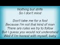 Just Jack - Let's Get Really Honest Lyrics