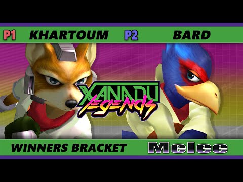 Xanadu Legends - Khartoum (Fox) Vs. Bard (Falco) Smash Melee - SSBM