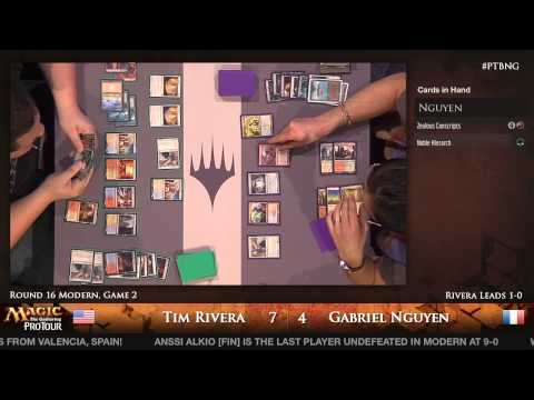 Pro Tour Born of the Gods - Modern Rd. 16 - Lee Shi Tian vs. Samuel Pardee