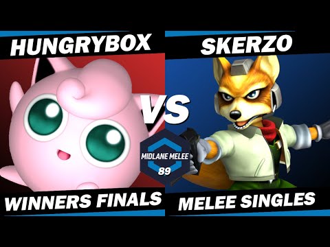 Hungrybox vs Skerzo - Winners Finals | Midlane Melee 89