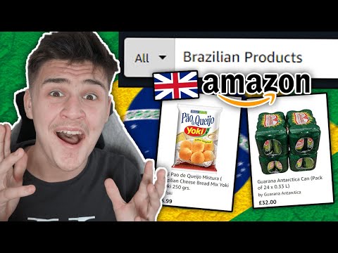 What BRAZILIAN Products Can You Buy ONLINE in ENGLAND ! (Amazon)