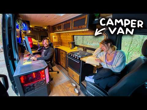 Vanlife Gaming & Cooking with my GIRLFRIEND
