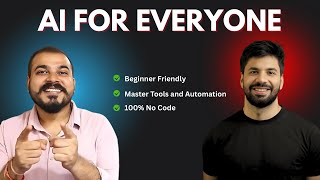 AI for Everyone: From Zero to Leader in 2 Months (Exclusive Course) | @krishnaik06