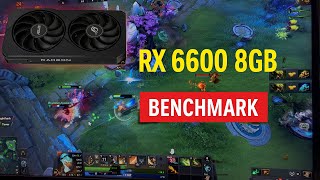 Dota 2 on RX 6600 8GB – Benchmark