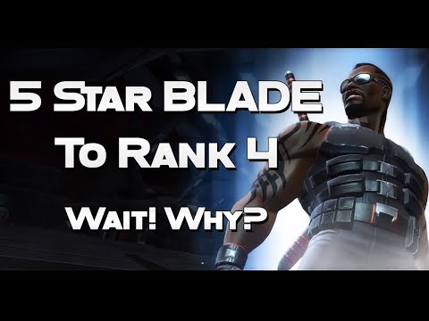 5 Star Blade Rank Up - What! Why? -  Marvel Contest Of Champions